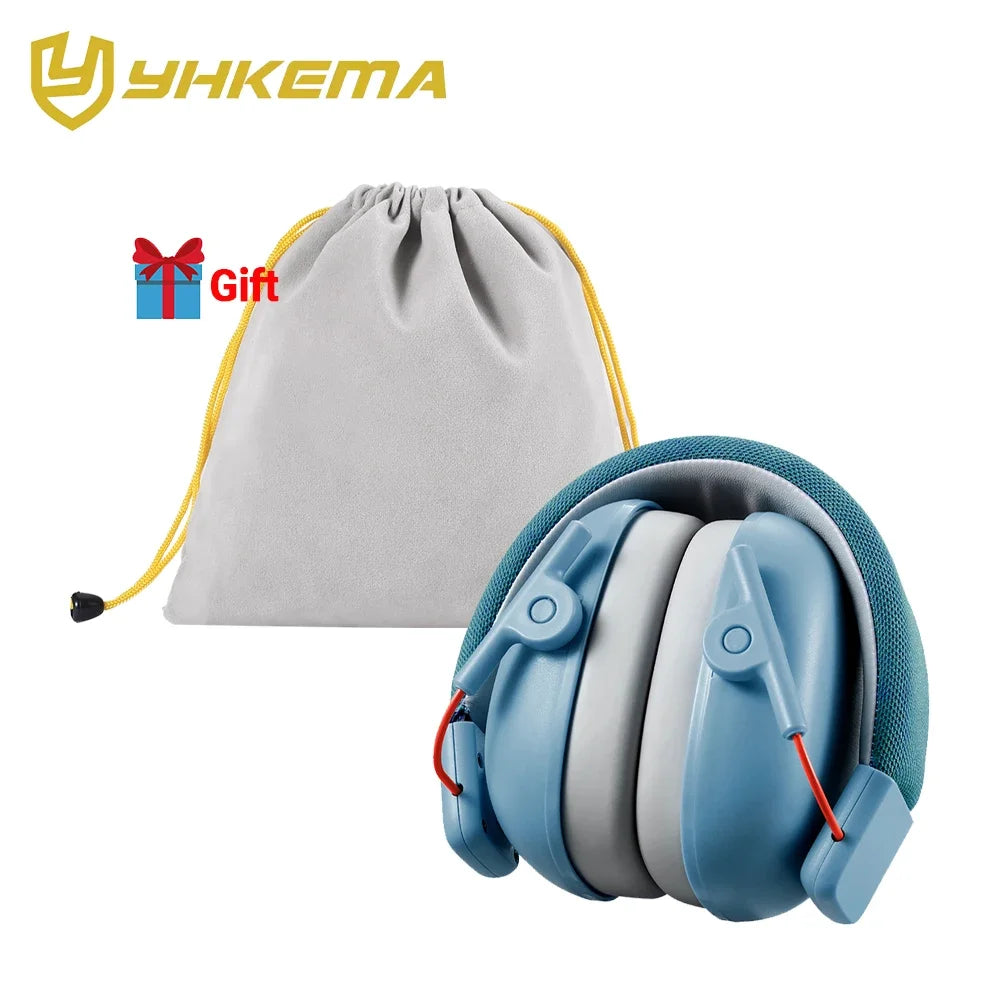 YHKEMA Kids Ear Protection Noise Cancelling Earmuff, SNR 27dB Hearing Protection with Portable Case for Autism,Children,Toddler