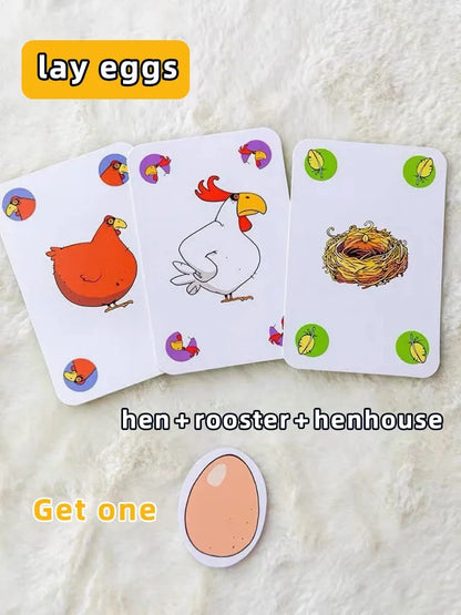 Hot board games Chicken Chiu Chiu Board Game Drecksau Black Sheep Piou Piou Party Cards Game Intellectual Toys Gifts