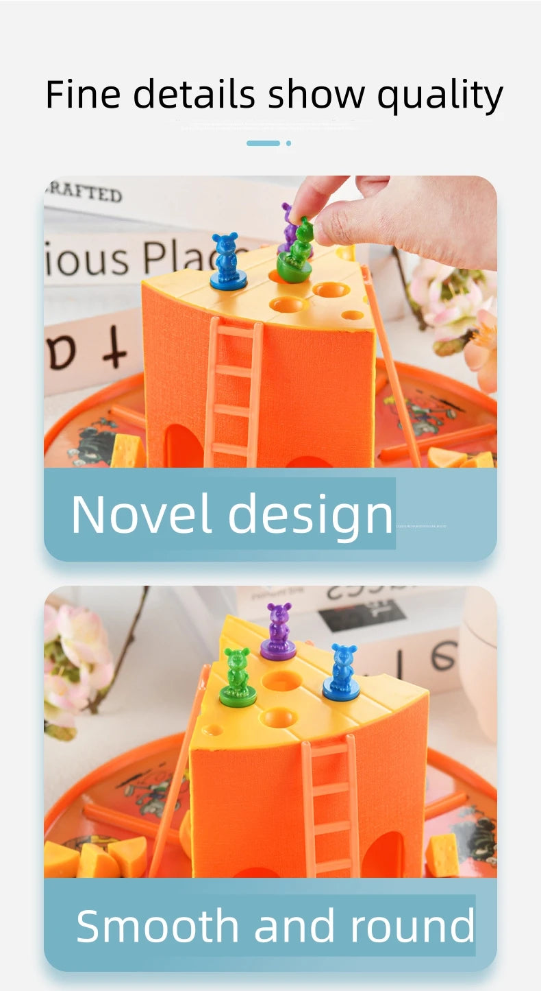 Cat and Mouse- Cake Cheese Board Game Parent-Child Interactive Toys for Kids Boys and Girls Entertainment party game toy for kid