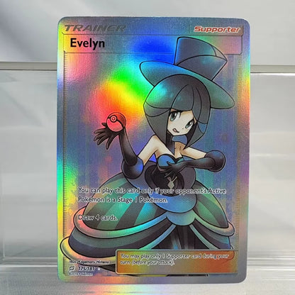 PKM Proxy Foil Cards Classic Game Collection Cards Mina Carmine Nita Dana Evelyn Whitney Perrin PTCG Proxy Cards Trainer/support