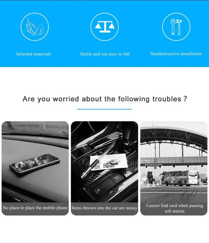 Silicone Car Storage Box For Tesla Model 3 Y S X 2017-2022 2023 Hidden Organizer Tray Bag Box Phone Coin Holder Auto Accessories