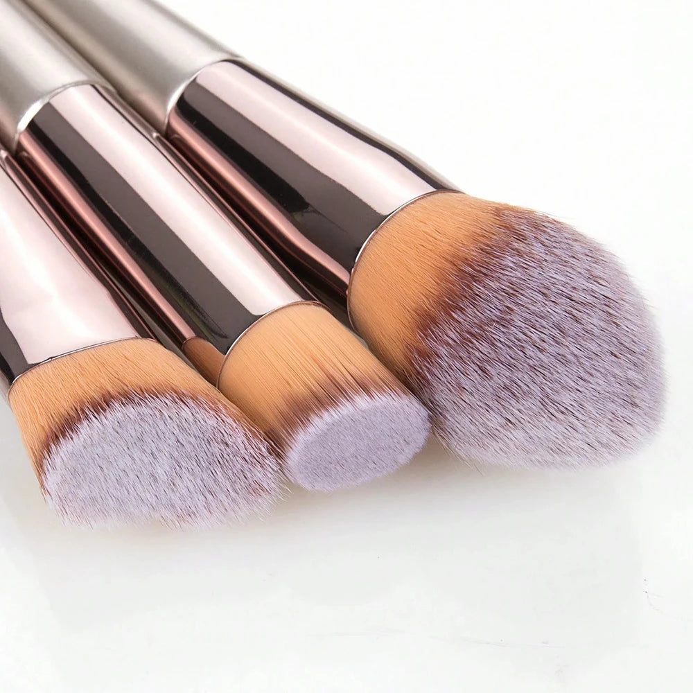 Cosmetics Brush Set 14PCS Makeup with Storage Box Eyeshadow Fluffy Foundation Concealer Blush Highlighter Tools