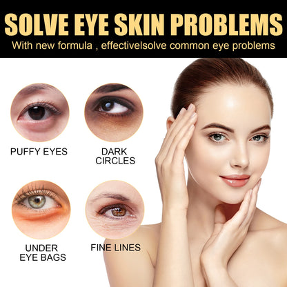 EELHOE Eye Firming Cream for Dark Circles Removal Anti Bags Under the Eyes Moisturizing Eye Contour Nourishing Eye Repair Cream