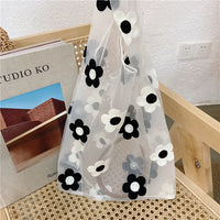 Black White Flowers