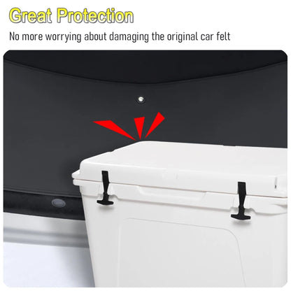 Trunk Mats for 2025 2026 Tesla Model Y Premium Juniper Rear Trunk Tailgate Mat Leather Protective Pad Anti-dirty Car Accessories