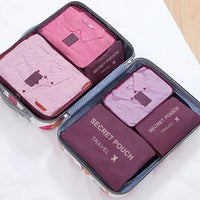 6pcs wine red