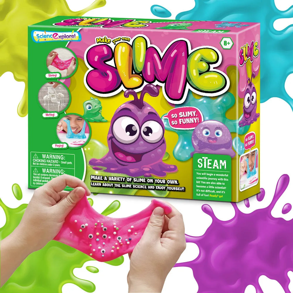 9 SET Science Experiment Kit Magic Science TOY Handmade DIY Soap Puzzle STEM TOYS for Kids Funny Science experiment Explore Gift