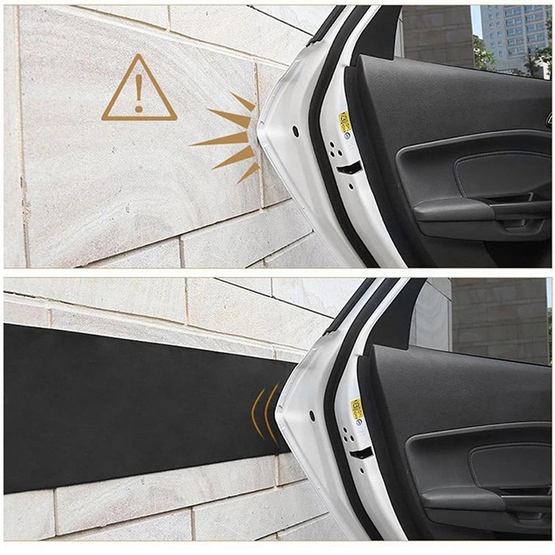 Anti Collision Car Door Protector Garage Rubber Wall Safety Edge Guard Bumper Sticker Scratch Protector Car Crash Bar 250x20cm