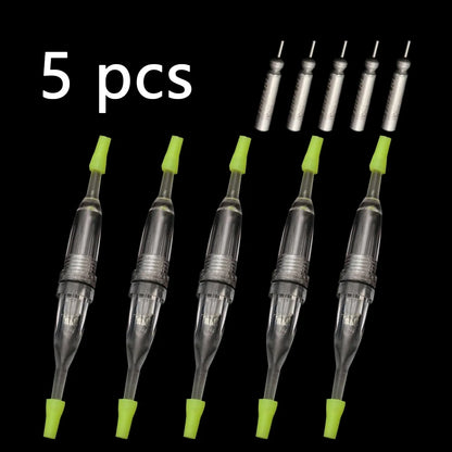 5 pcs flashing two end fishing lights, underwater fishing lights, boat fishing night bait lights, taillights