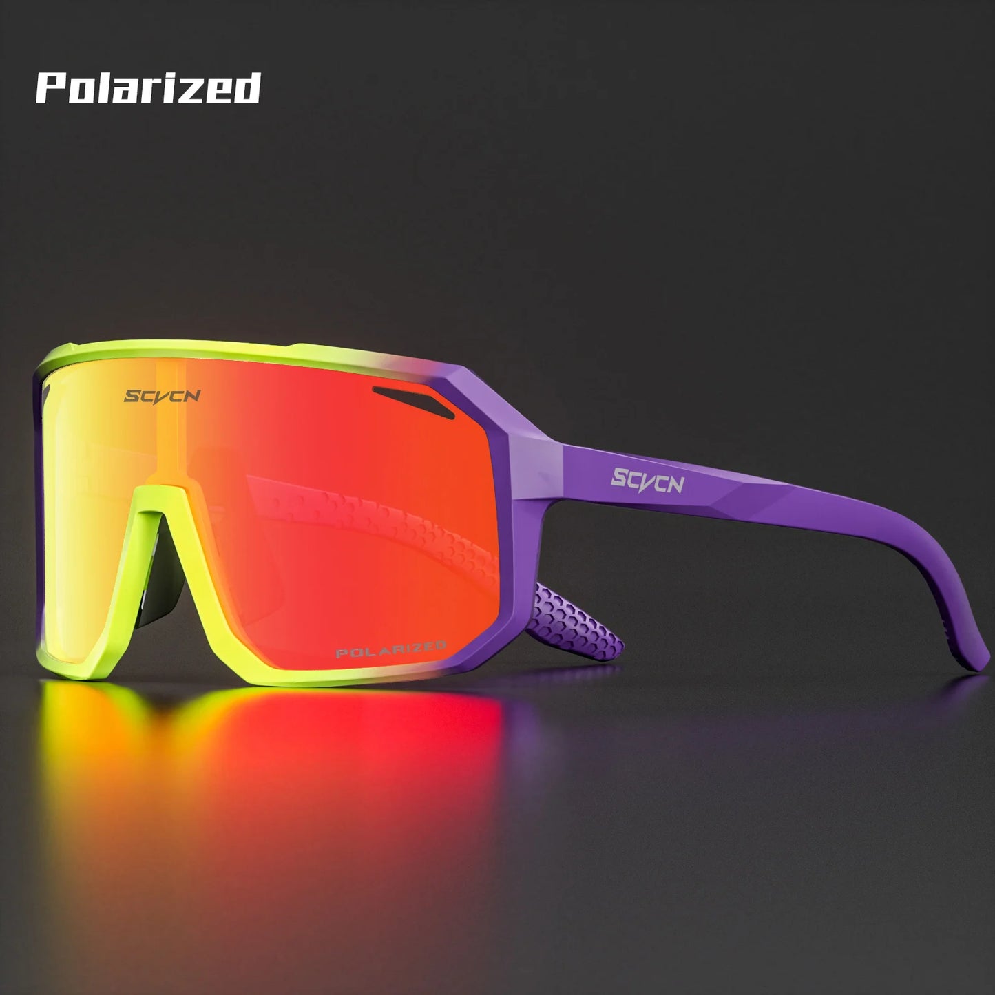 SCVCN Polarized Sunglasses for Men Cycling Bicycle Road Mountain Bike Glasses Driving Women Casual Sports Hiking Glasses UV400