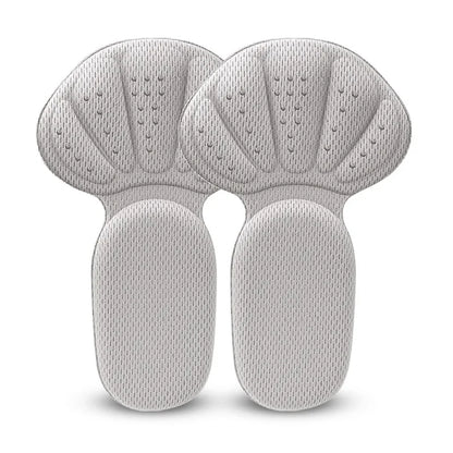 Heel Stickers Sneakers Heel Protection Pads Pain Relief Shoe Size Reducer Half Cushion Heel Inserts T-Shaped Shoe Foot Care Pad