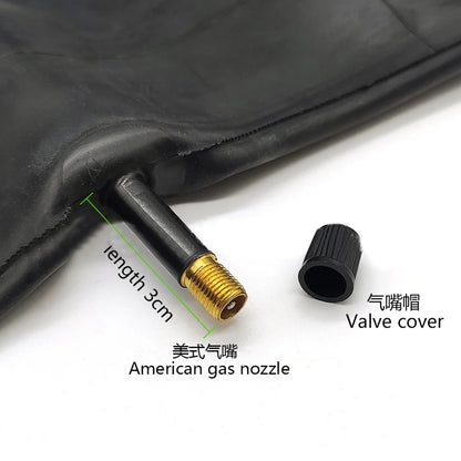 Bike Inner Tube 20x4 Inch Wided Rubber Spare Tube For Snowmobiles ATVs Bicycles Tire Cycling Parts Accessories