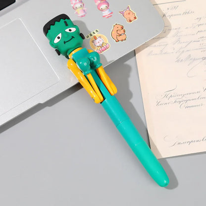 Writing Interactive Boxing Pen 1.0mm Boring Fun Mechanism Fist Pen Signature Press Ballpoint Pen Boxing Fighting Pen Party Game