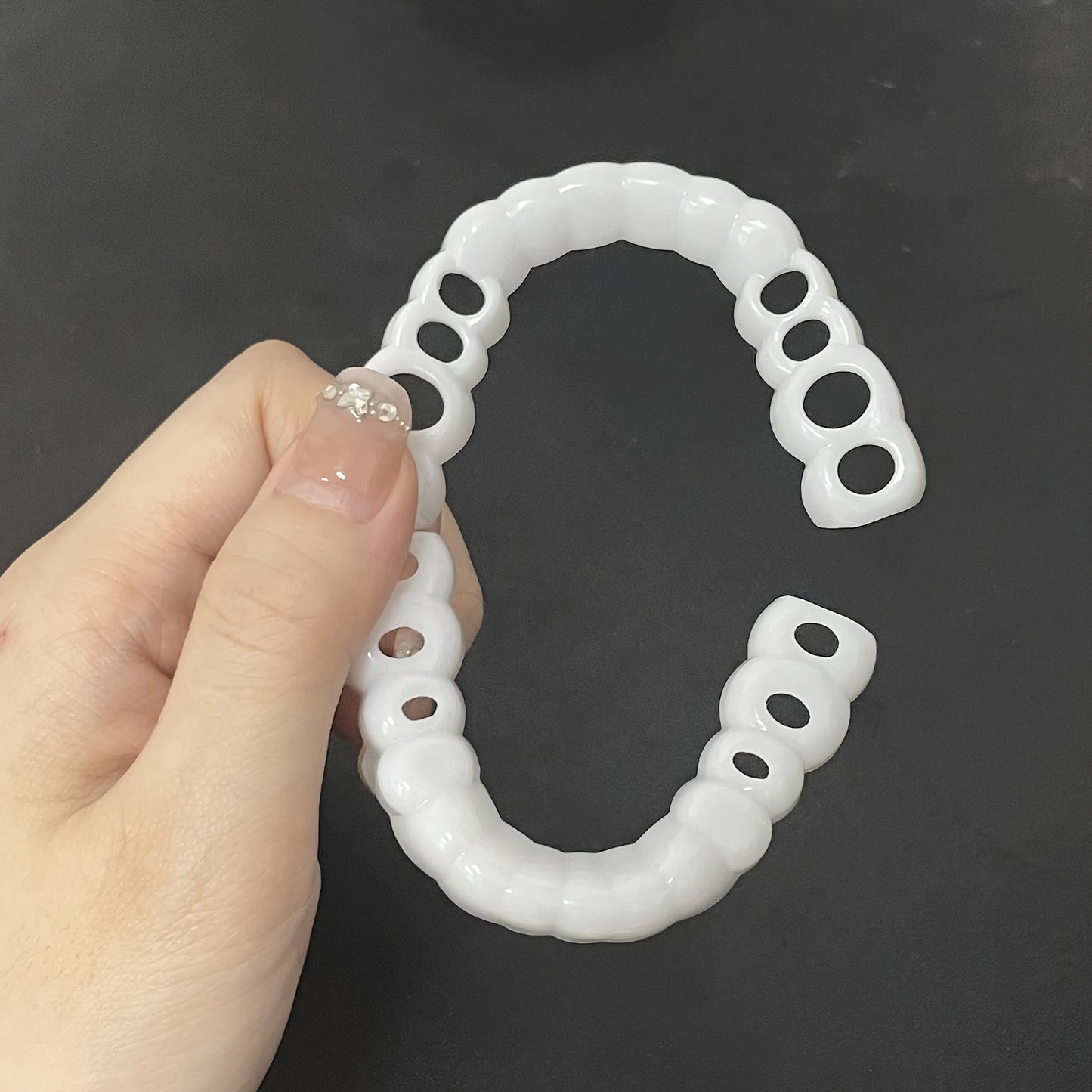 Smile Dental Upper False Fake Teeth Cover Perfect Smile Veneers Comfort Fit Flex Whitening Denture Braces Equipment CK848-FRO