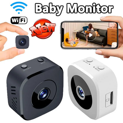 Security Camera HD Mini Full Color Night Vision High Definition WiFi Monitor Waterproof Motion Detect Surveillance Smart Home