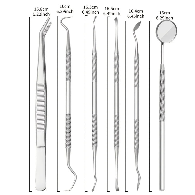 [6pcs Soundwave Tartar Remover] 6pcs Soundwave Tartar Remover for Dogs and Cats | Dental Cleaning and Tartar Kit | Teeth Cleaner