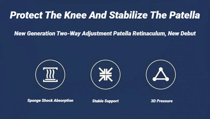 Patella Band Protection Kneecap Knee Tendon Support Strape Brace Adjustable Absorption Compression Pad Basketball