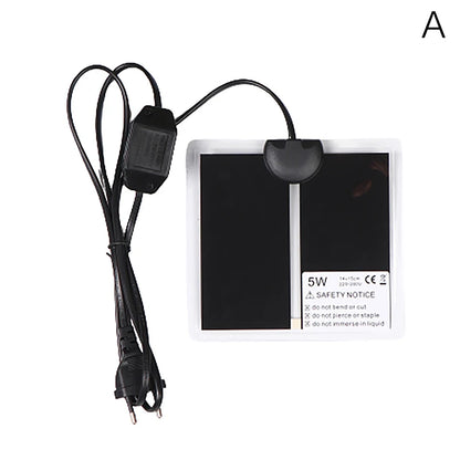 5-45W Terrarium Reptiles Heat Mat Climbing Pet Heating Warm Pads Adjustable Temperature Controller Mats EU/US