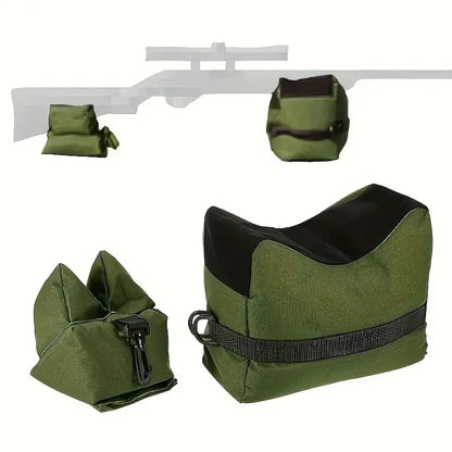 Shooting Rest Bag Durable Oxford Cloth Un-filled Sand Bags Portable Aiming Bench Stand for Rifles/Sniper/Hunting/Target Sports