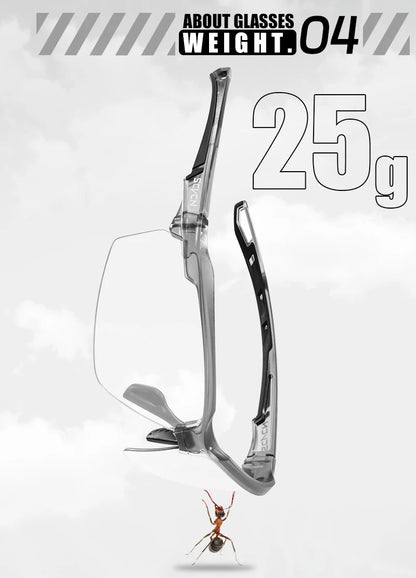 SCVCN Photochromic Sunglasses Cycling Glasses Bike Mountain Bicycle Hiking Golf UV400 Sports Glasses for Men Women Baseball