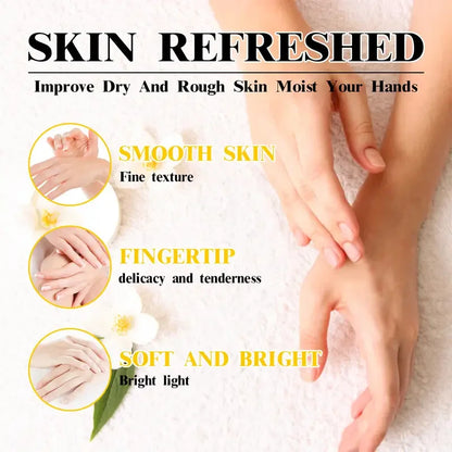 Honey Moisturizing Exfoliating Hand Wax Mask Moisturizing Exfoliating Nourishing Skin 60g