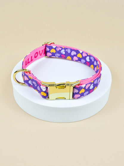 Valentine's Day and New Year Gifts For Medium Dog And Small Dog  Cute Pet Collar Double Sided Printed Pet Dog And Cat Collar