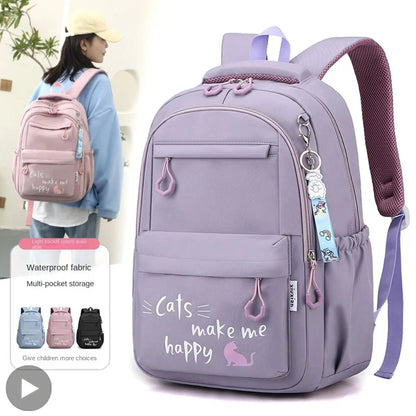 Teenage Girls School Bag Children Backpack Class Child Kids Back Pack Kawaii Bagpack Cute Women Rucksack Female Bolsas Portfolio