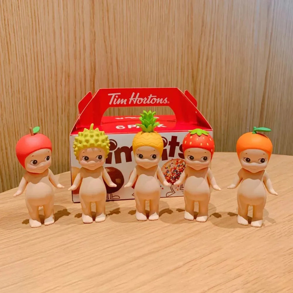 Sonny Angel Mini Figure Fruit  Series Blind Box  Model Anime Doll Desktop Ornament Decor Toy Girl Birthday Gift