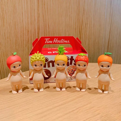 Sonny Angel Mini Figure Fruit  Series Blind Box  Model Anime Doll Desktop Ornament Decor Toy Girl Birthday Gift