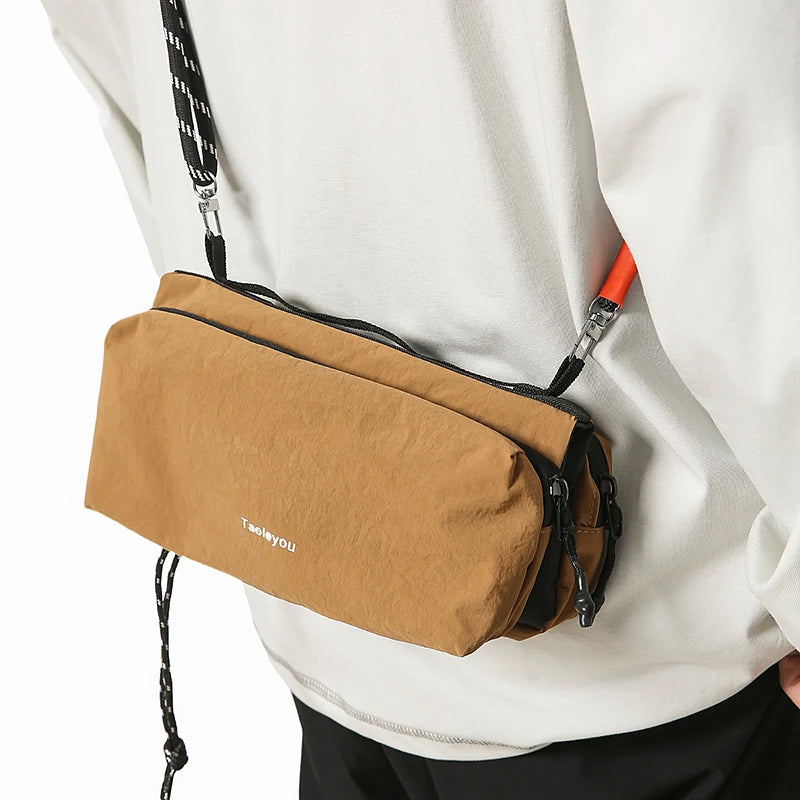 Aquarius Backpack - Same Style for Both Men and Women, Outdoor Mountaineering Cross-body Bag, Lightweight, Multi-layered Small C