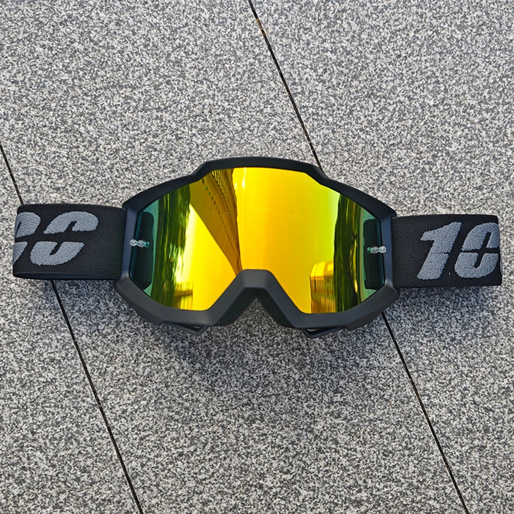 Off-Road MTB Protective Eyeglasses Heavy Wind Sand Resistance Shockproof Clear Lens For Rough Terrain Cycling