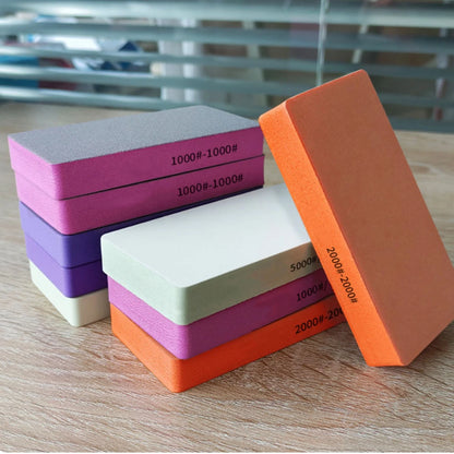 1Pcs Polishing Sponge Block 1000/2000/3000/5000/10000 Grit Dual-sided Wall Grinding Sponge Sand Block Sandpaper Sand Brick