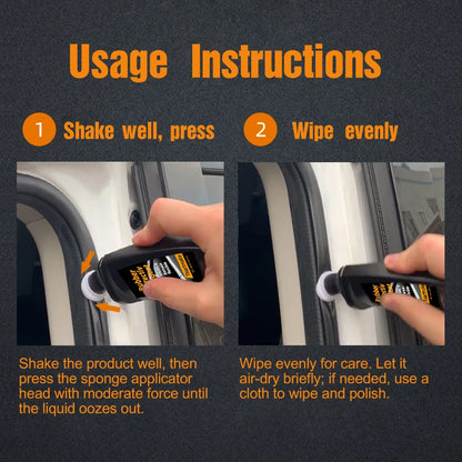 Rubber Seal Protectant | Rejuvenates Color & Flexibility, Prevents Sticking in Winter, Prolongs Rubber Seals on Doors & Windows