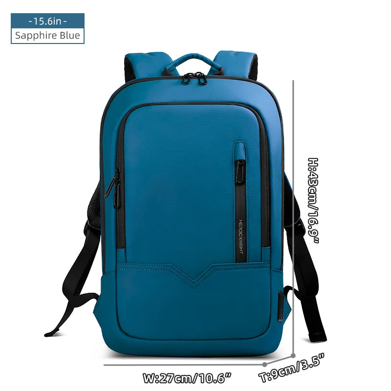 Heroic Knight Men's Daily Laptop Backpack Lightweight Minimalist Commute Office Daypack Women Waterproof Business Trip Schoolbag