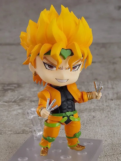 10cm #1624 Q Version Anime Bizarre Adventure Figure Dio Brando PVC Action Figure Collectible Model Toys Kid Gift