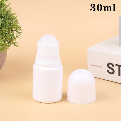 25/30/50/60ml Plastic Roller Ball Essential Oil Sub-bottling Mist Container Travel Refillable Bottle DIY Deodorant Accessories
