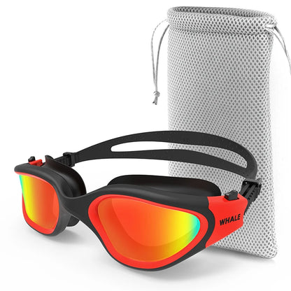 Adult Anti-Fog UV Protection Lens Men Women Swimming Goggles Waterproof Adjustable Silicone Swim Glasses Adults with Bag