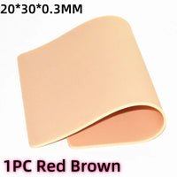 1PC Red Brown