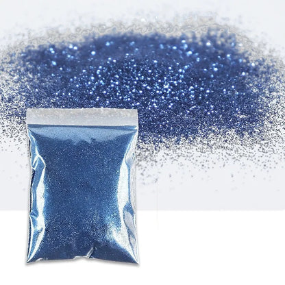50g Extra Fine Glitter Holographic Laser Dazzling Nail Glitter Powder Art Crafts Resin Tumbler Decoration Shiny Flakes Sequins