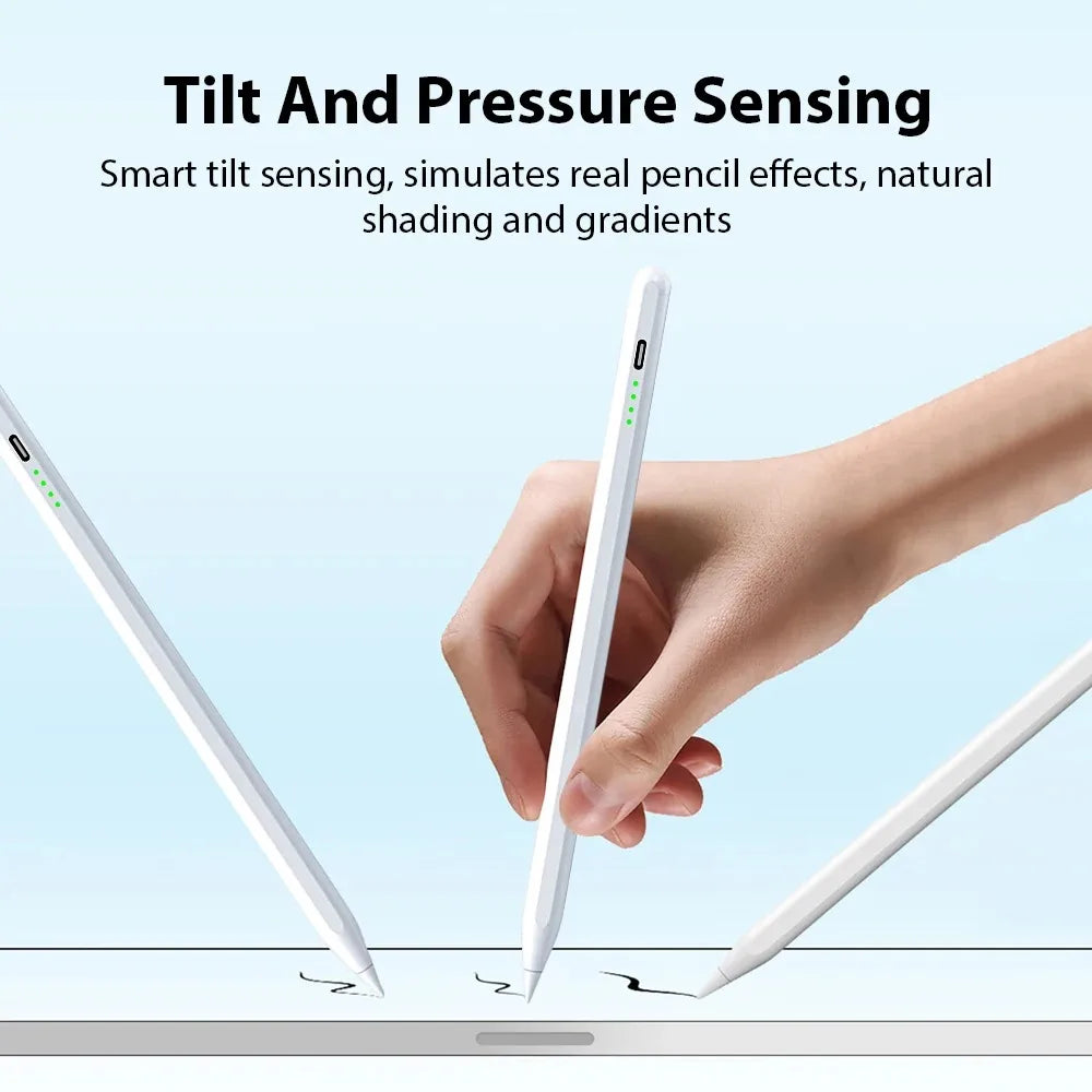 Pencil for Apple iPad with Palm Rejection Stylus Pen for iPad Air M2 Pro 13 Pro 12.9 10 Gen 7th 8th 9th 10.2 for iPad Pencil