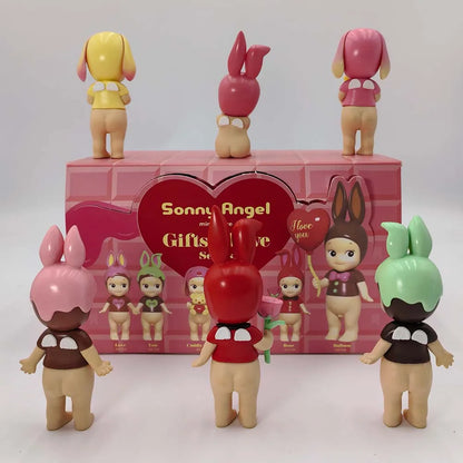 Sonny Angel Mini Figure Gifts Of Love Series Chocolate Mysterious Surprise Blind Box Toy Cure Doll Lucky Mascot Girls Gifts