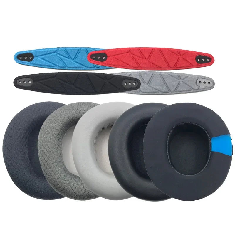 Replacement Pad Earpads Top Headband Cover Ear Cushion Compatible with Arctis Nova Pro Wired Nova 1/1X/1P/3/5/7/7X/7P Headphones