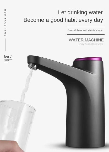 Portable 5-Gallon Water Dispenser With USB Charging-Automatic Electric Pump Suitable For Home Office And Outdoor Use