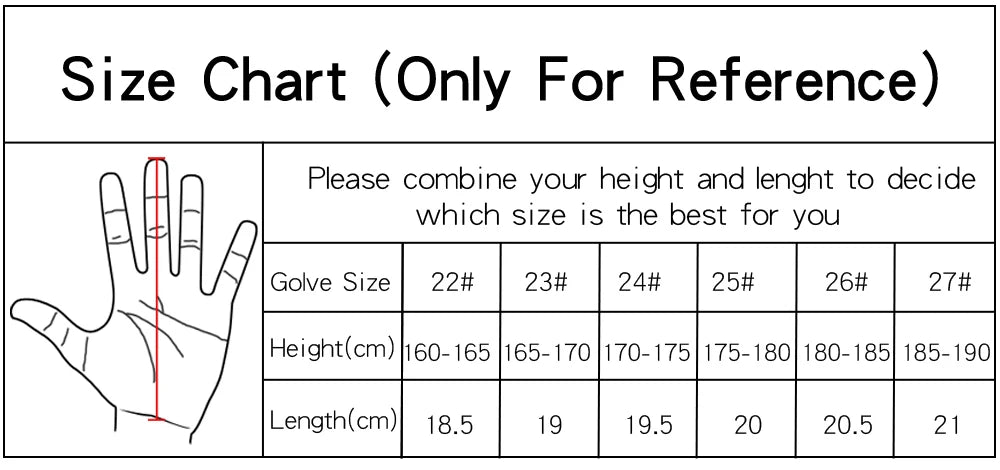 Pack 1 Pc Golf Gloves Men's Left/Right Hand Soft Breathable Pure Sheepskin With Anti-slip Granules Golf Gloves Golf Men