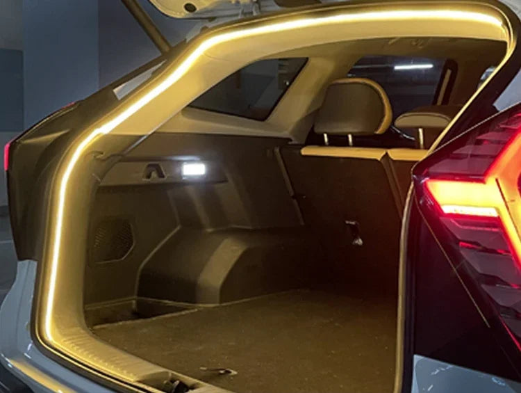 Car Trunk Light Ambient Decorative Atmosphere Lamp Led Flexible Strip Universal Ultra-bright Interior 12V