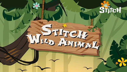 NEW Disney Stitch Wild Animal Series Blind Box Plush Dolls Pendant Cute Doll Ornament Mystery Box Surprise Toys Gifts