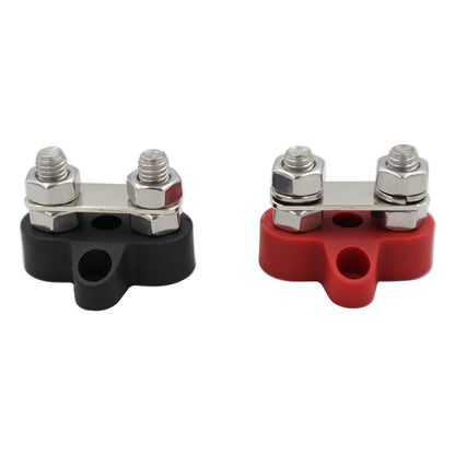 Bus Bar Terminal Block Battery Power Stud Junction M6 M8 BusBar Heavy Duty Power Distribution Stud for Car Truck RV Boat