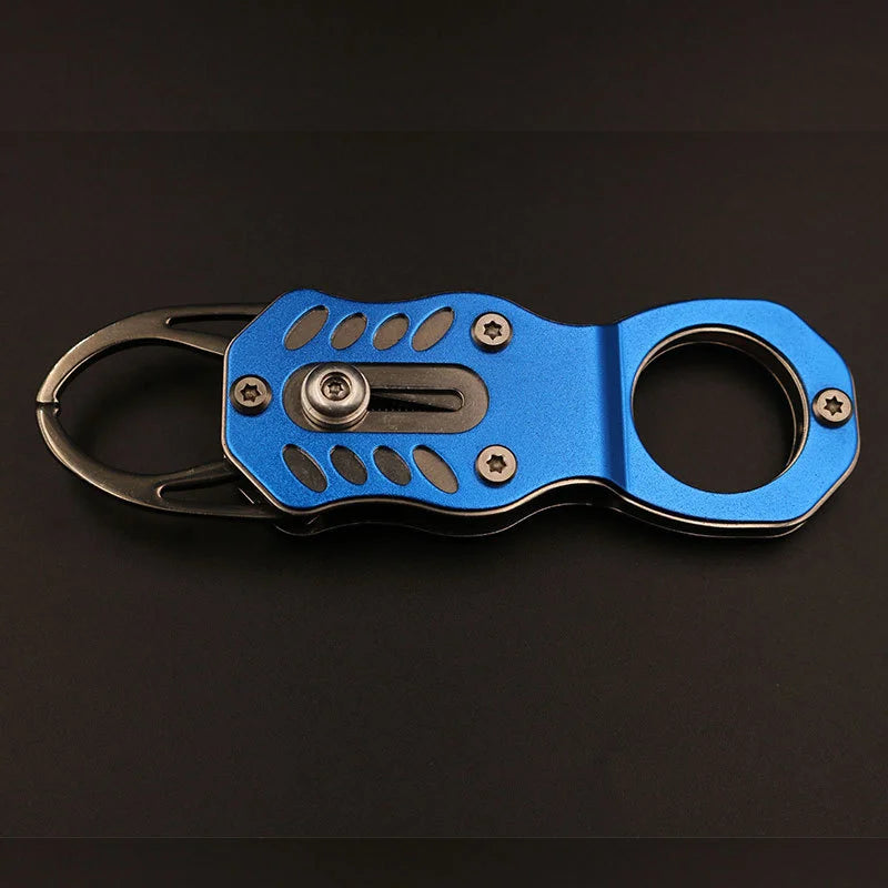 Mini fishing control device, multifunctional stainless steel fishing pliers, portable lure fishing tool, bass handling pliers