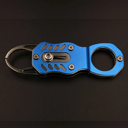 Mini fishing control device, multifunctional stainless steel fishing pliers, portable lure fishing tool, bass handling pliers