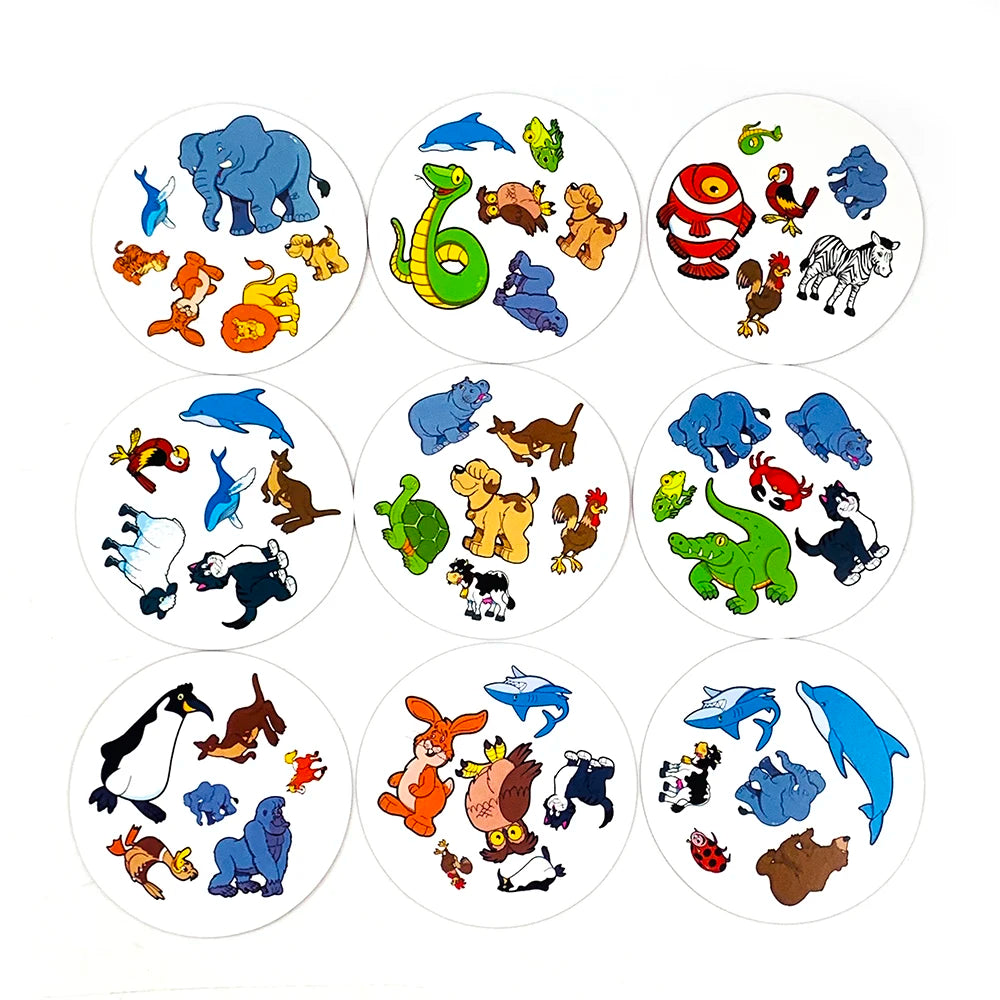 Metal Box Card Game Board Game Family Gathering Game Cards Puzzle Game Birthday Presents，Christmas and New Year Gifts